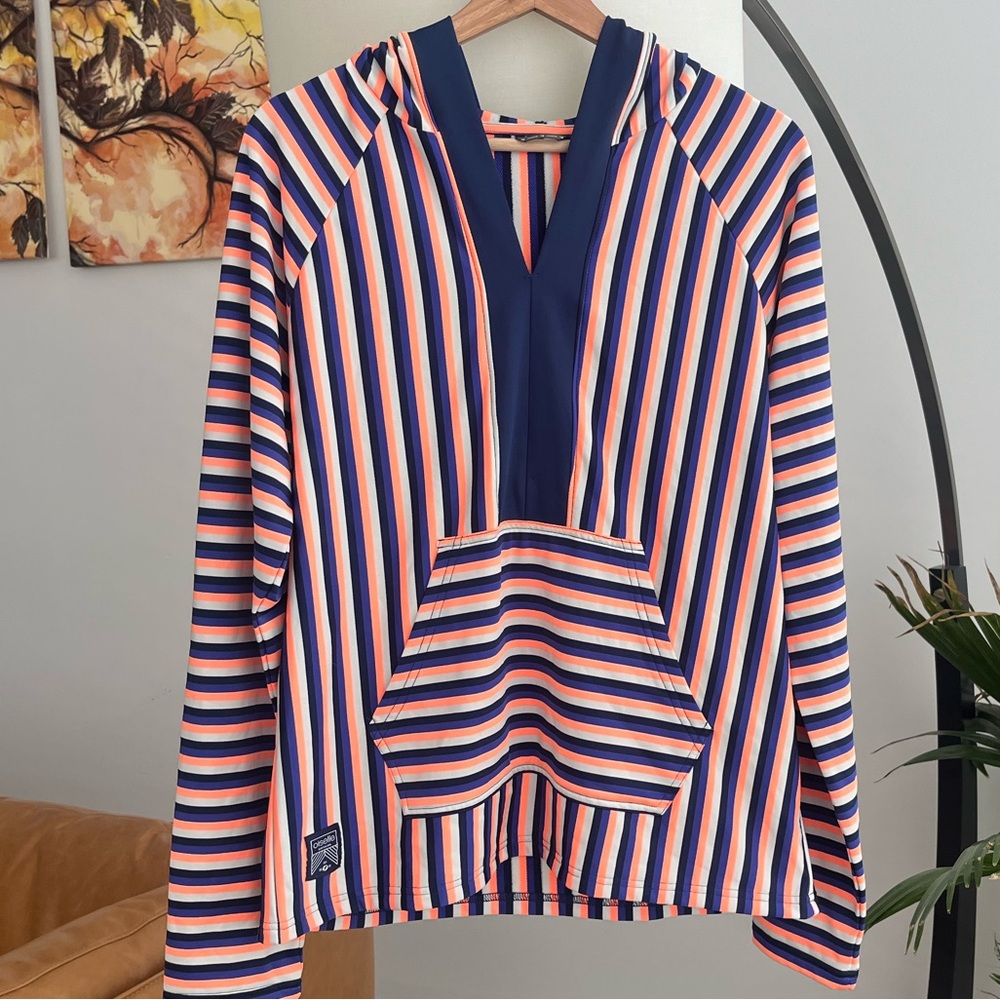 Oiselle Striped Love Pullover